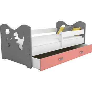 Dětská postel Zásuvka pod postel ORTLER, růžová + vyzvednutí ZDARMA