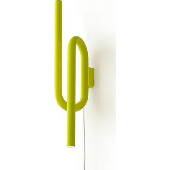 Lampička Foscarini Tobia LED nástěnné světlo kabel, žlutá - Délka kabelu 310 cm žlutý 2 x 6 W LED - Doprava zdarma