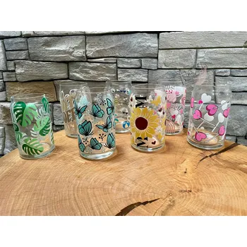 Sklenice Sklenice s vadou - Sklenice MOM slunečnice