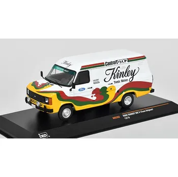 autíčko Ford Transit MKII Kinley team Belgium 1985 1:43 Ford Transit MK2 - kovový model