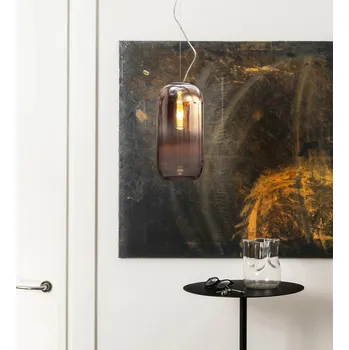 Artemide Gople závěsné světlo, bronz/černá - Ø baldachýn 19 cm bronzová 1 x 20 W LED - Doprava zdarma
