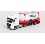 Mercedes-Benz Actros 2018 s cisternou Talke 1:87 - Herpa MB Actros 2018 - sběratelský model 1/87