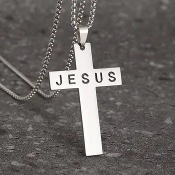 Řetízek Šperk | řetízek s přívěskem - kříž - 2