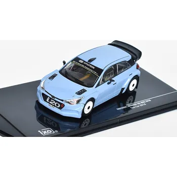 autíčko Hyundai i20 WRC Testcar H.Paddon/D.Sordo 1:43 Hyundai i20 WRC - kovový model