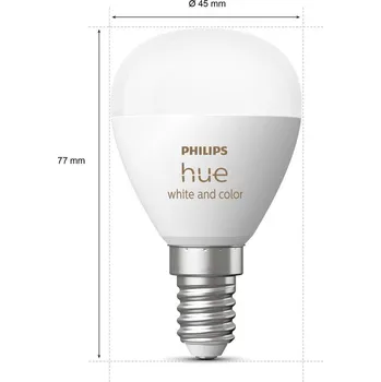 Lampička Philips Hue White&Color Ambiance E14 5,1W set 2ks - Doprava zdarma