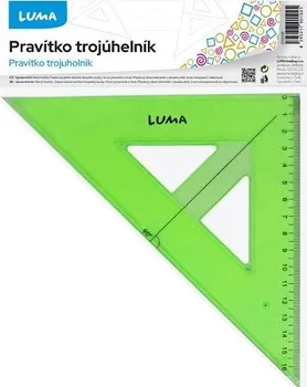 pravítka LUMA Trojúhelník s ryskou 16 cm