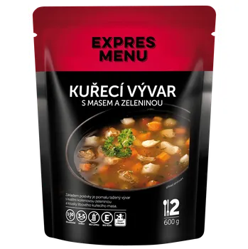 EXPRES MENU Kuřecí vývar se zeleninou 600 g