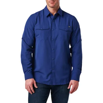 Pánská košile Košile 5.11 Marksman L/S Shirt - Blue Mussel M