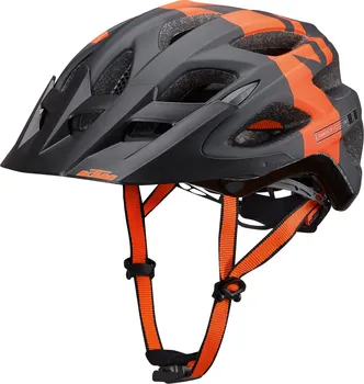 Cyklistická přilba KTM Factory Character II Black/Orange Matt 58-62 cm