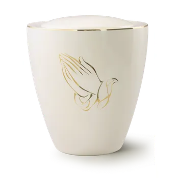 Smuteční dekorace Keramická urna Valencia III - Modlitba