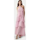 Vero Moda Večerní šaty Felicia 10295237 Růžová Tight Fit XL