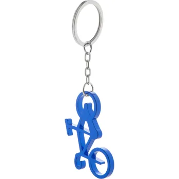 Reklamní Bianx přívěšek na klíče, modrá