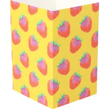 Jednorázové nádobí Reklamní CreaSleeve 206 papírový rukáv na zakázku, bílá