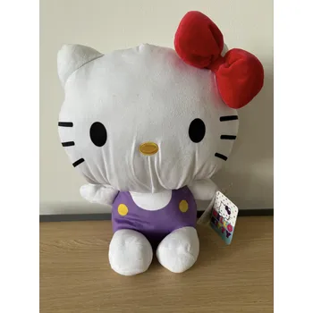 plyšák Hello Kitty fialová 35cm