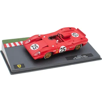 autíčko SpecialC. Ferrari 312 P #25 12h Sebring 1969 Andretti 1:43 - SpecialC časopis s modelem Ferrari 312 P No.25 12h Sebring 1969 1:43 - kovový model auta
