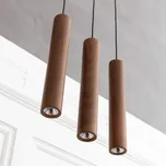 Závěsné světlo UMAGE Chimes, tmavý dub - baldachýn - Ø 10 cm, výška 2,7 cm LED - Doprava zdarma