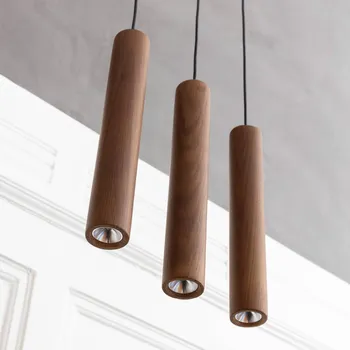 Závěsné světlo UMAGE Chimes, tmavý dub - baldachýn - Ø 10 cm, výška 2,7 cm LED - Doprava zdarma