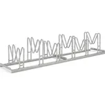 Hřebenový stojan na kola, jednostranný, 6 míst