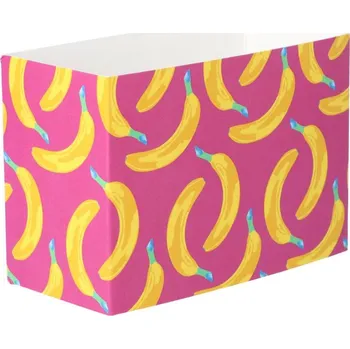 Jednorázové nádobí Reklamní CreaSleeve 323 papírový rukáv na zakázku, bílá