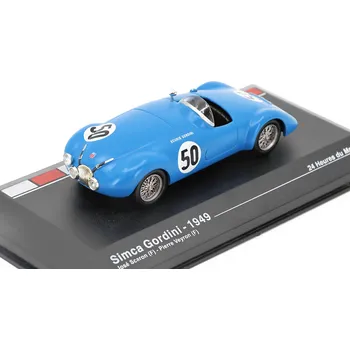 autíčko Simca Gordini 1949 24h Le Mans Scaron / Veyron 1:43 - Altaya časopis s modelem Simca Gordini 1949 - kovový model auta