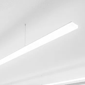 Lampička Regent Lighting Regent Purelite Office stropní světlo 123,1c 3000K hliník, bílý LED celkem 22 W - Doprava zdarma