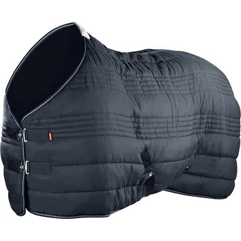 Deka pro koně HORZE Deka stájová Kingsley 300 g modrá 125 cm VÝPRODEJ, 125 cm