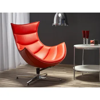 Křeslo Moderní křeslo LALANDE, červená + vyzvednutí ZDARMA