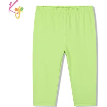 Dívčí oblečení Dívčí 3/4 legíny Kugo FL1203 zelené