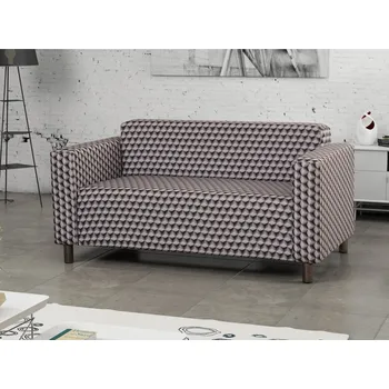 Pohovka Dvojsedák GIDEON 6, látka se vzorem + vyzvednutí ZDARMA