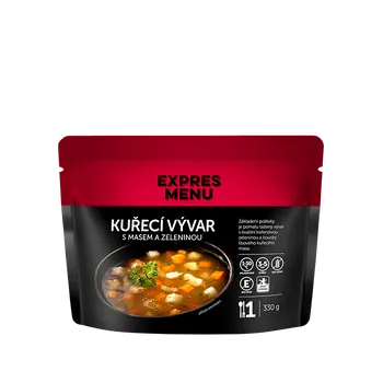 EXPRES MENU Kuřecí vývar se zeleninou 330 g