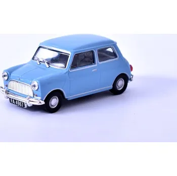 autíčko DeAgostini Morris Mini Minor 1:43 - Kultovní auta PRL-u časopis s modelem #162 Morris Mini 1964 - kovový model auta