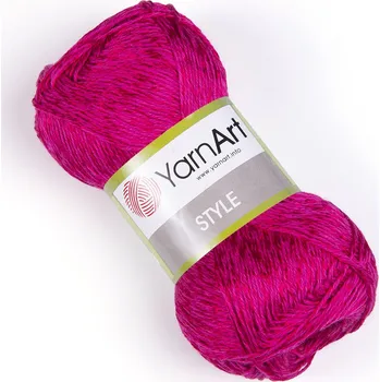 Příze Yarn Art příze Style 661 fuchsiová