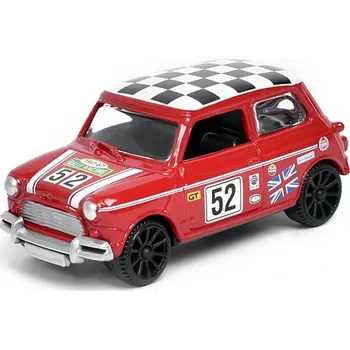 autíčko Mini Cooper 1965 Racing #52 1:43 - MOTORMAX Mini Cooper 1965 Racing No.52- kovový model auta