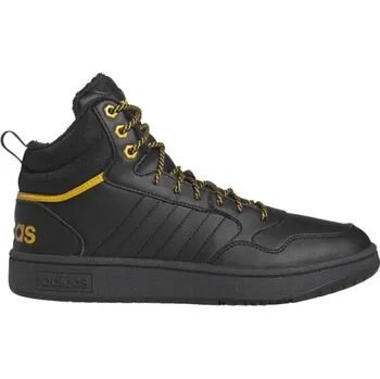 Pánské tenisky Pánské tenisky adidas HOOPS 3.0 MID WTR 10 Černá, Žlutá