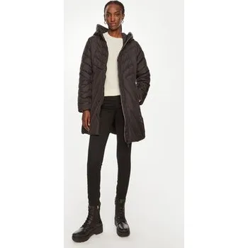 Pánská bunda Tommy Hilfiger Vatovaná bunda Chevron WW0WW42622 Černá Regular Fit S