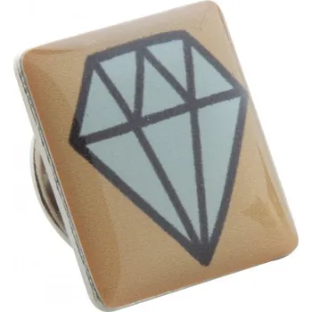 Reklamní Lark kovový odznak, stříbrná