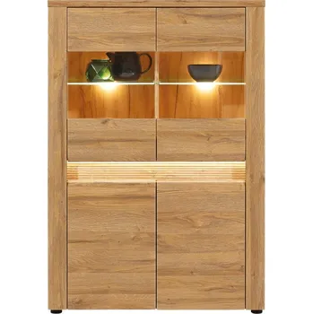 Komoda Komoda SHERKAN 3, dub granson + vyzvednutí ZDARMA