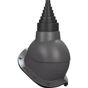 Anténní průchodka P48 typ J Ø19-90 RAL 3009