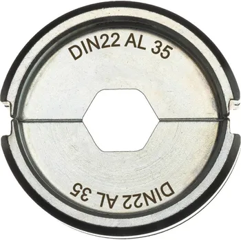 Krimpovací kleště MILWAUKEE Krimpovací čelisti DIN22 AL 35