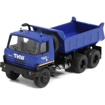 autíčko Tatra 815 Sklápěč THW 1:87 Tatra-815 THW Sklápěč - kovový model auta 1/87