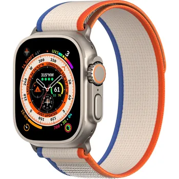 Příslušenství k chytrým hodinkám DuxDucis Řemínek na Apple Watch 38mm / 40mm / 41mm / 42mm - DuxDucis, YJ Orange/Beige