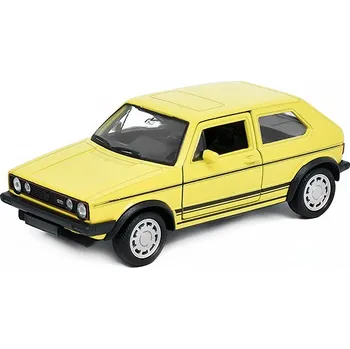 autíčko Volkswagen Golf I GTI 1:34 - Welly VW Golf I GTI - kovový model auta