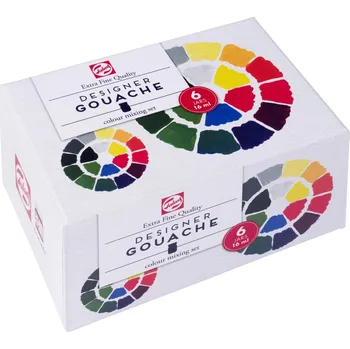 Speciální výtvarná barva TALENS Sada kvašových barev Gouache Extra Fine 6 x 16 ml