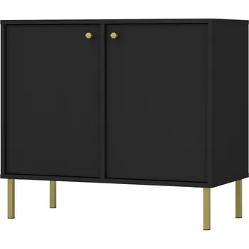 Policová skříň Nábytek PEGAS s.r.o. Komoda Tomila 812/2, černý grafit