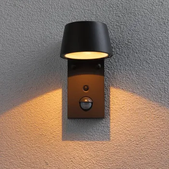 Lampička Paulmann Capea LED senzorové venkovní nástěnné svítidlo antracitová hliníková LED 6 W celkem - Doprava zdarma