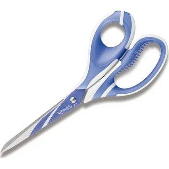 Kancelářské nůžky Nůžky Maped Zenoa Fit - 18 cm, blistr, mix barev pro praváky, Barva Modrá