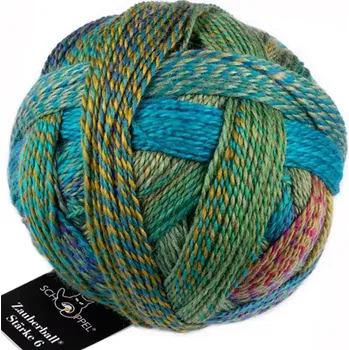 Příze Schoppel Wolle Zauberball®Stärke 6 2404 Tiefe Wasser (Příze Zauberball Stärke 6 2404 Tiefe Wasser)