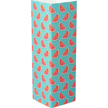 Jednorázové nádobí Reklamní CreaSleeve 385 papírový rukáv na zakázku, bílá