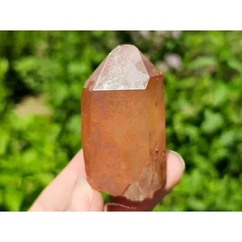 Přírodní kámen Přírodní krystal křišťál tangerine Brazílie 57g