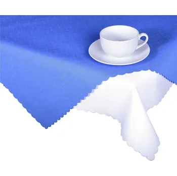 ubrus Forbyt Ubrus s nešpinivou úpravou, Jednobarevný Deštík, modrý Ubrusy: 50 x 100 cm